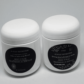 Aloe Lotion And Charcoal Scrub