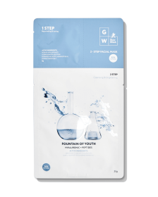 Two-Step Facial Mask with Peptides & Hyaluronic Acid