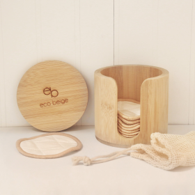 Reusable Facial Rounds With Bamboo Case