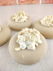 Oatmeal Milk & Honey soap donut