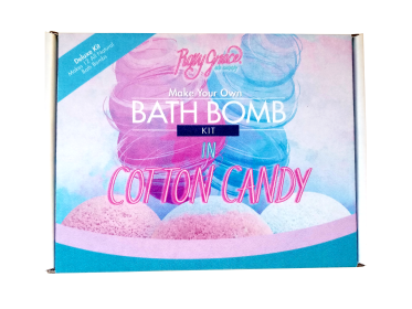 DIY Cotton Candy Deluxe Bath Bomb