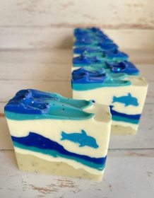 Dolphin & Ocean Waves Soap