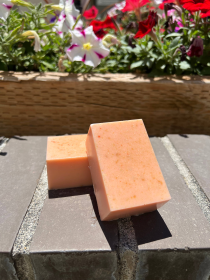 Exfoliating Carrot Soap- 4 oz Bars