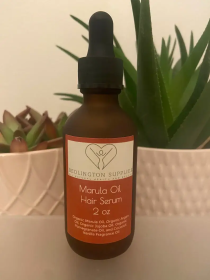 Luxury Vegan Marula Oil Hair Serum, Coconut & Vanilla, 2 oz