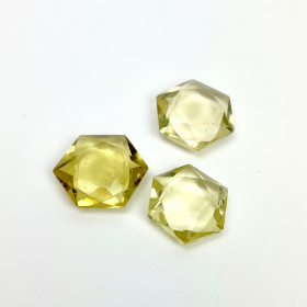 Lemon Quartz | 6 Point Star | 20-25mm