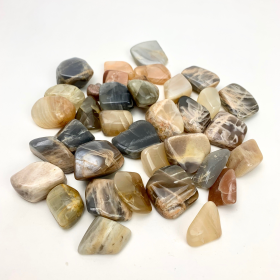 Mixed Moonstone | Tumbled | India | 20-40mm | 1 lb