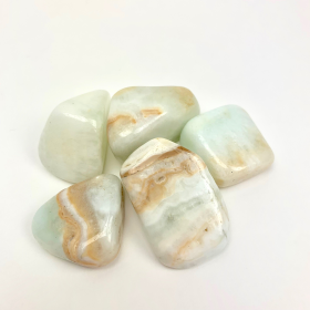 Pistachio Calcite | Tumbled | 20-30mm