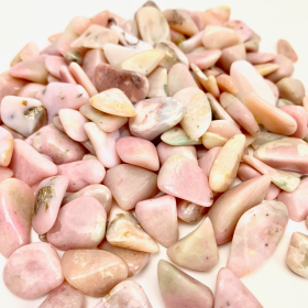 Pink Opal | Tumbled | 15-20mm | 1/4 lb