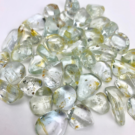 Topaz | Blue/ Green Hematoid Inclusions | 10-15mm | 100 Gram