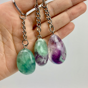 Fluorite Keychains | 30-40mm