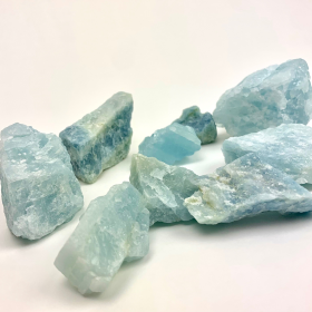 Aquamarine | Rough | EXTRA Quality | 1/2 KILO Lot | 35-75mm | Brazil