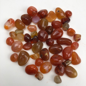 Carnelian | Tumbled | 1 Kilo | 10-35mm | Brazil