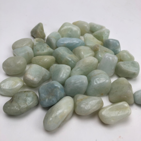 Aquamarine | Tumbled | 1 Kilo | 15-40mm | Brazil