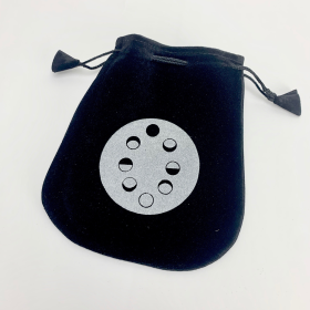 Moon Phases Velvet Bag