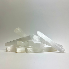 Selenite Sticks | Charging Wands | 15 cm | Morocco | BULK Case Lot