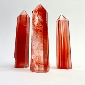 Cherry Quartz Tower | Damaged Special Sale!