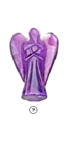 Amethyst Angel (3"