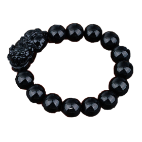 Black Obsidian Pixiu Bracelet