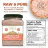 Pride Of India - Himalayan Rock Salt - 84+ Natural Mineral Enriched (Pure Himalayan Pink Salt;  Coarse Grind 5 Pound Jar)