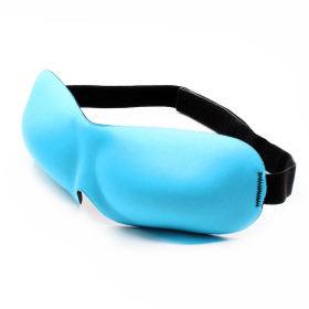 Contoured Sleep Mask (2 Colors) (Color: Aqua)