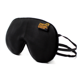 Silk Side Sleeper Mask (2 Colors) (Color: Black)