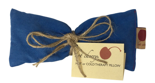 Hot Cherry Eye Pillow (Color: Blue Denim)