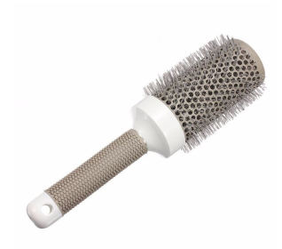 Ceramic & Ionic Nano Tech Round Hair Brush (Color: Grey, size: 32mm)