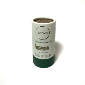 All Natural, Plastic-Free Deodorants. 3oz. (options: Tea Tree & Rosemary)