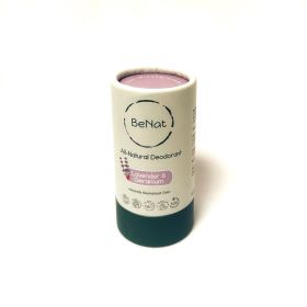 All Natural, Plastic-Free Deodorants. 3oz. (options: Lavender & Geranium)