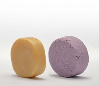 Shampoo Bar & Conditioner Bar Bundle (Option: Lavender for Curly Hair)